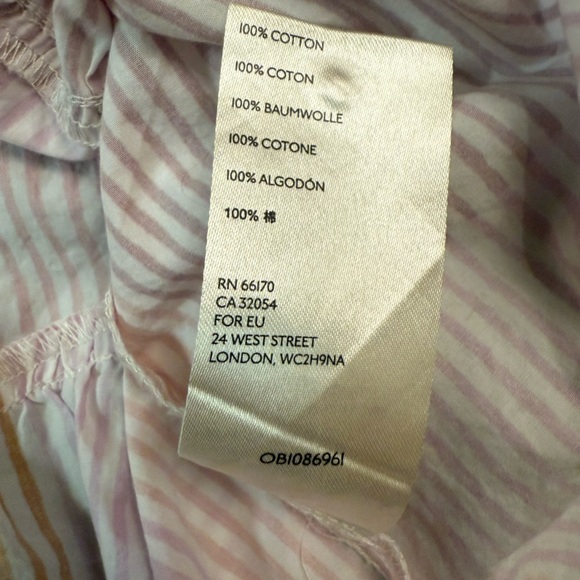 Anthropologie Maeve Gable Tiered Tunic in Pink Combo Size Medium - Picture 10 of 12
